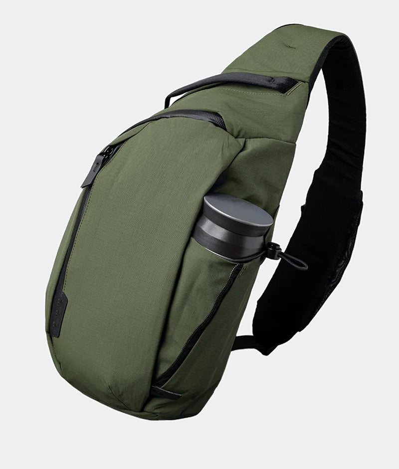 Urban Water‑Resistant Sling Crossbody Bag