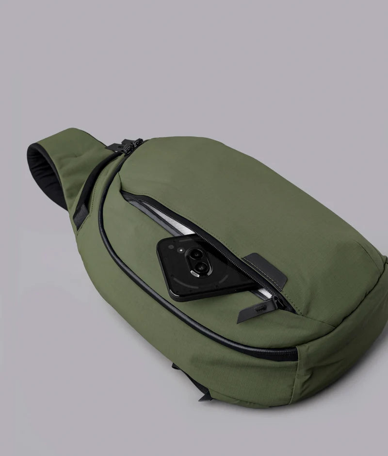 Urban Water‑Resistant Sling Crossbody Bag